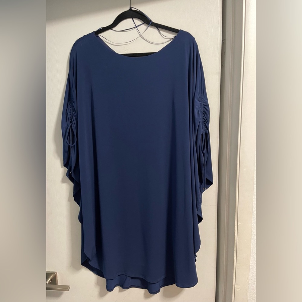 Halston Navy Dress
